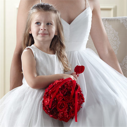 Pure at Heart Flower Girl Arrangement –  North Star Blooms, Roseville MN